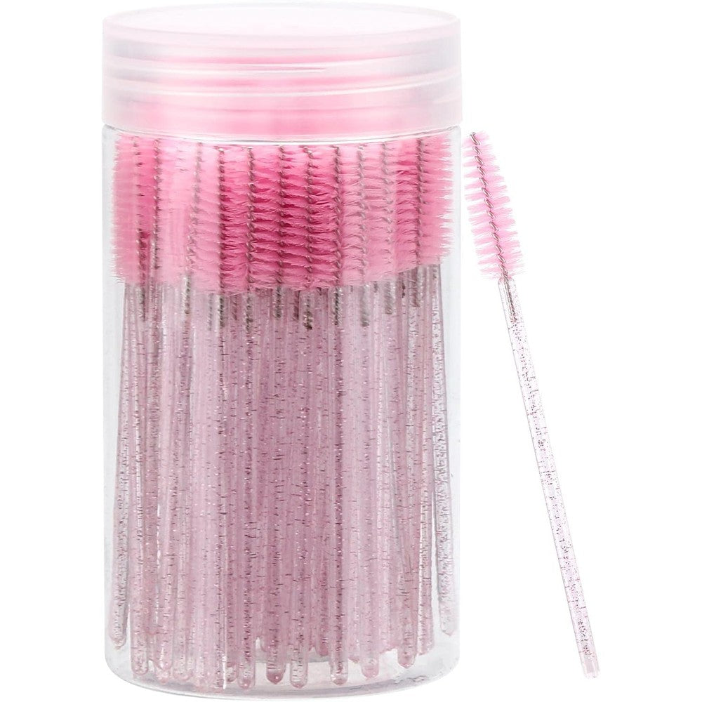 Tbestmax 100 piece disposable mascara wands set in container
