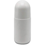 Glasstore 4 pack empty refillable underarm roll on bottles in white plastic