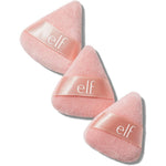 e.l.f. Halo Glow Pinkie Puffs set of 3 mini finger puffs for loose powder application