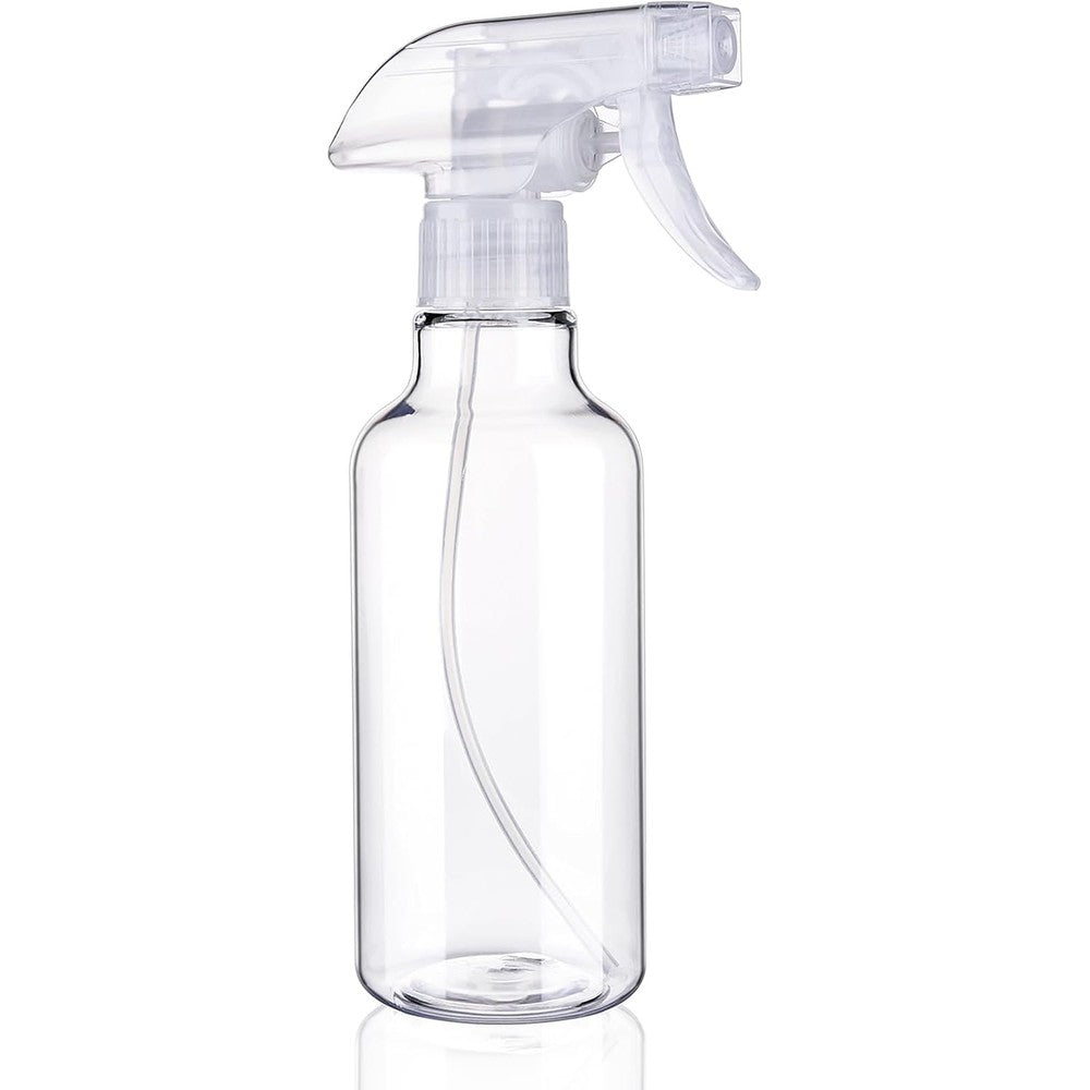 Hethyo 12 oz plastic spray bottle for hair misting and heavy duty cleaning solutions