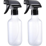GearTrust 300ml frosted plastic spray bottles with adjustable mist and stream nozzle
