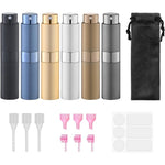 Lulupack 8ml refillable perfume bottle in brown aluminum for travel