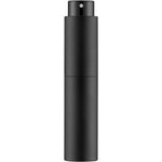 Tekson 10ml refillable perfume atomizer in matte black with twist up spray nozzle