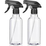 Uineko 10 oz clear plastic spray bottles with heavy duty adjustable trigger nozzle