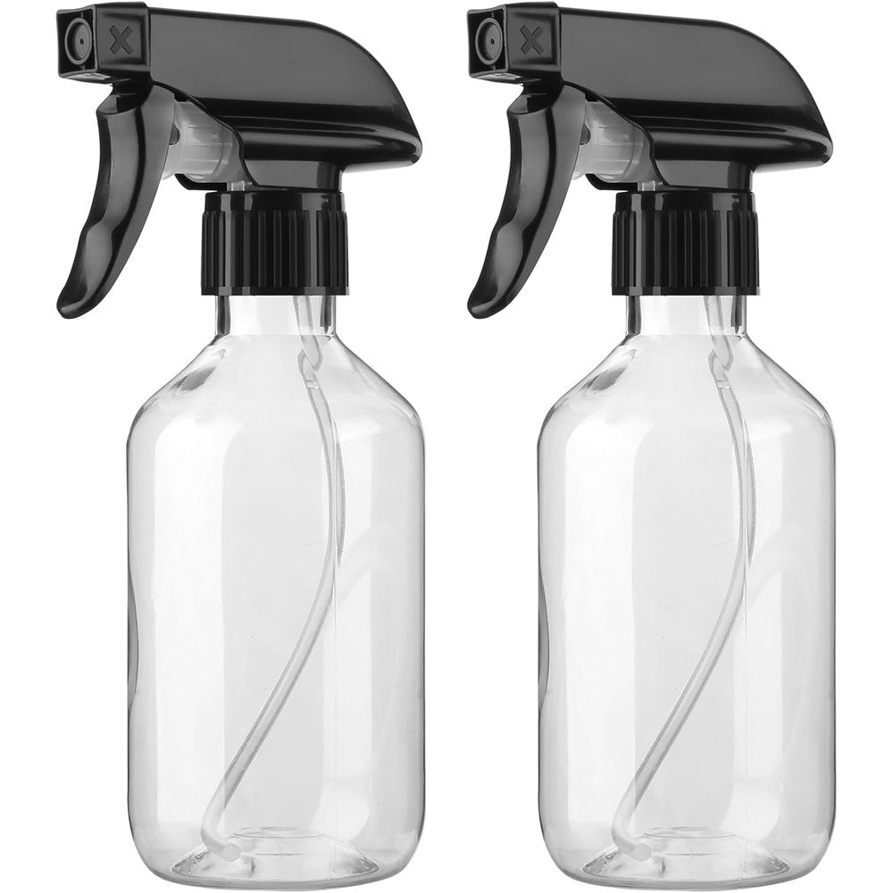 Arkeiliy 300ml leakproof spray bottles with adjustable fine mist and jet stream nozzle & plastic bottles for oils