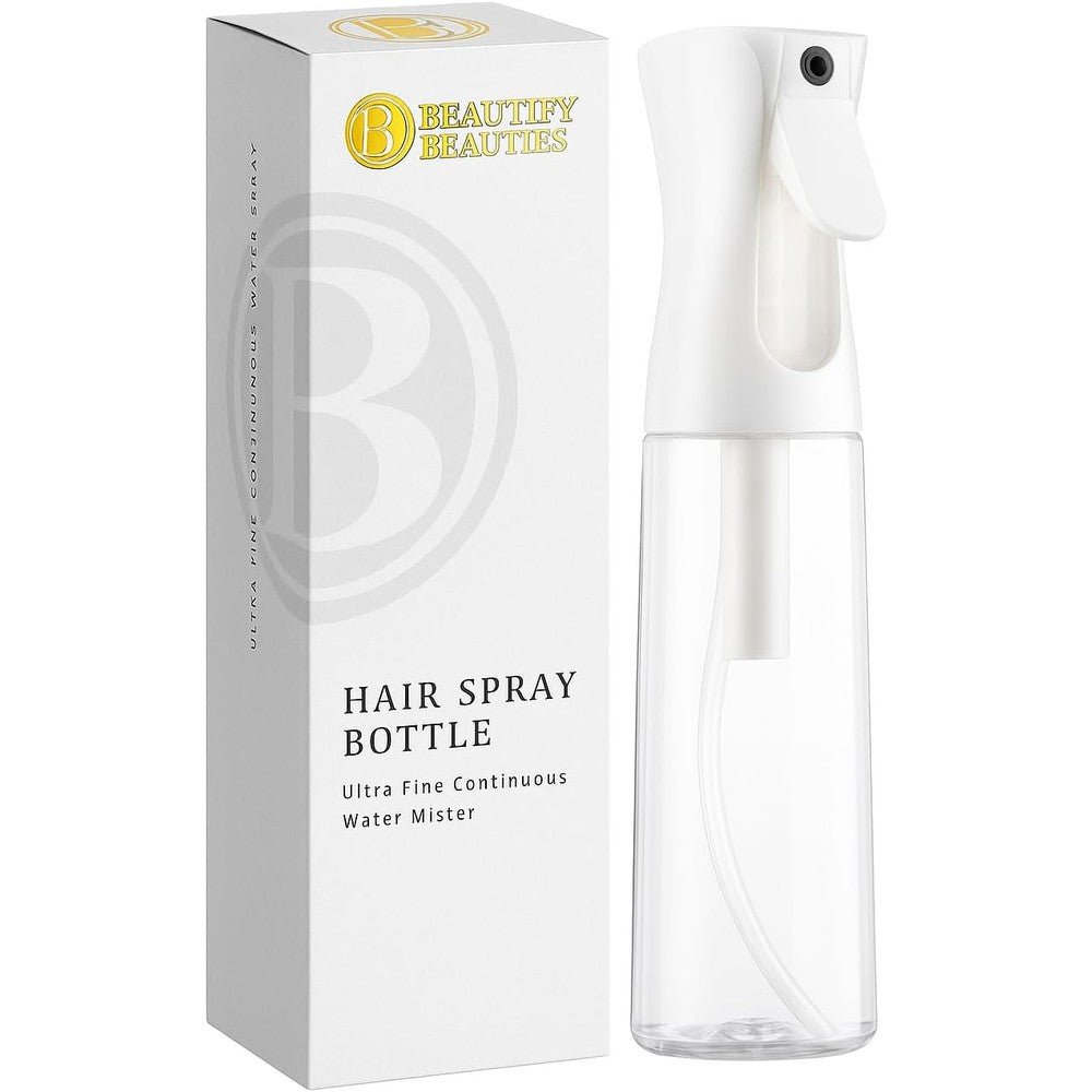 BeautifyBeauties continuous mist spray bottle for hair styling and professional salon use & spray mist bottle for hair