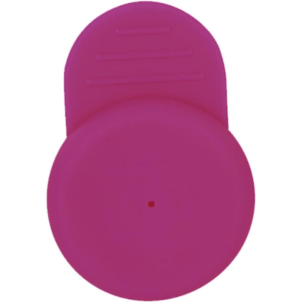 LUMINESS Airbrush No-Spill Stylus Cap front view showing flexible silicone construction