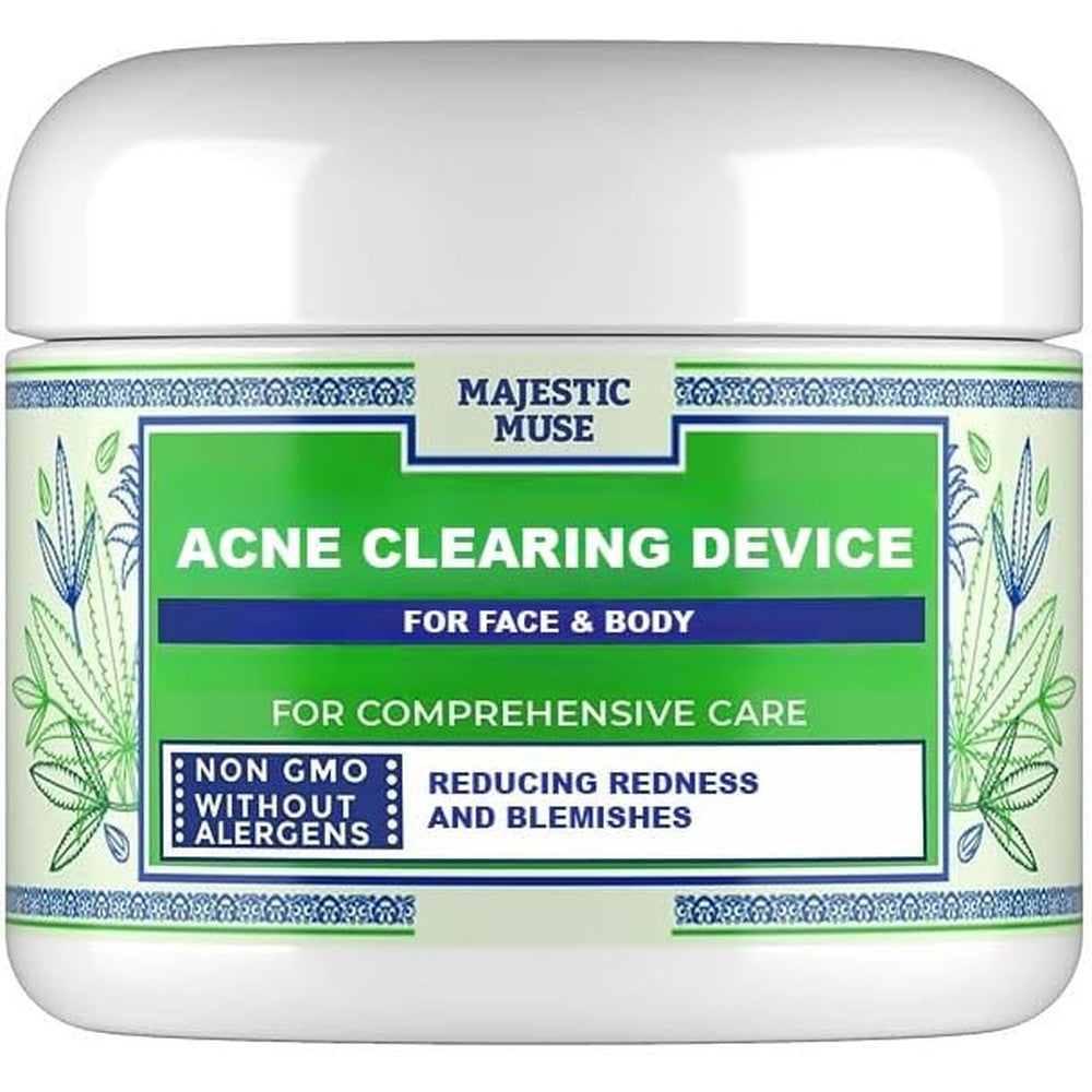 ZeroLuxury Majestic Muse acne clearing device front view skincare tool