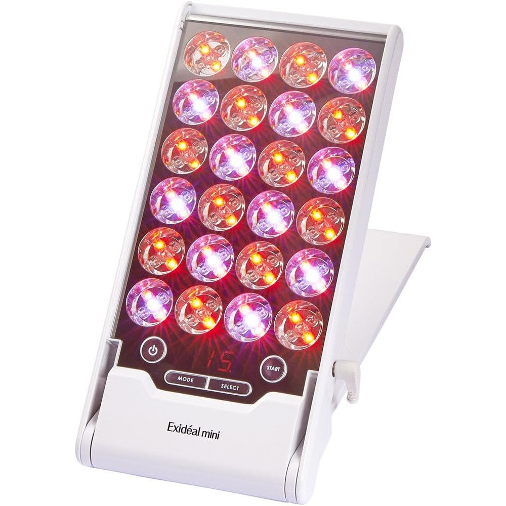 Exideal Mini LED Beauty Instrument front view in white