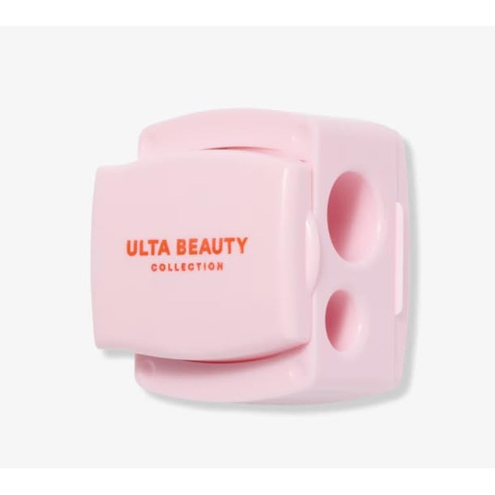 Ulta Cosmetic Pencil Sharpener front view pink body