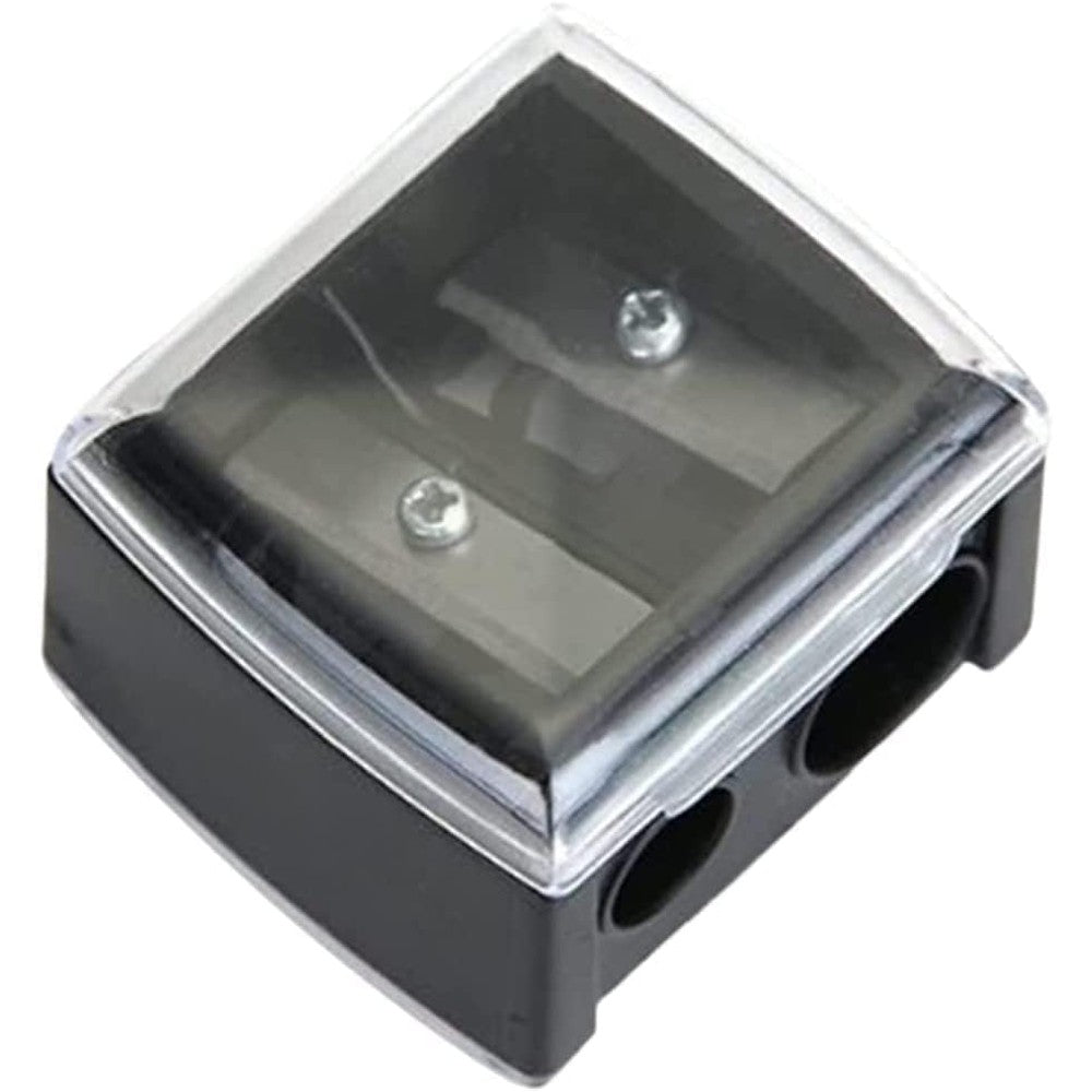 Bwexxt dual hole makeup pencil sharpener front view