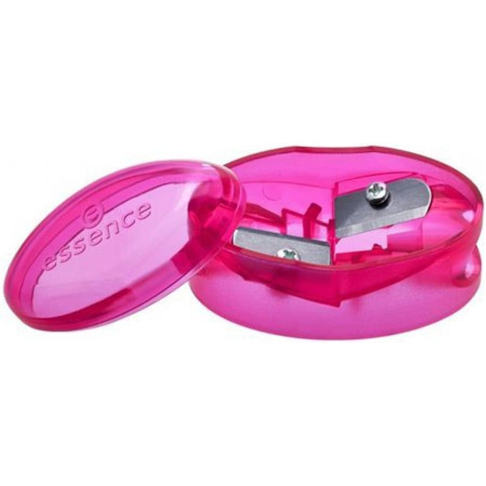 Essence Duo Sharpener cosmetic tool front view showing dual holes