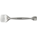 Tweezerman Pore Prep Tool front view stainless steel