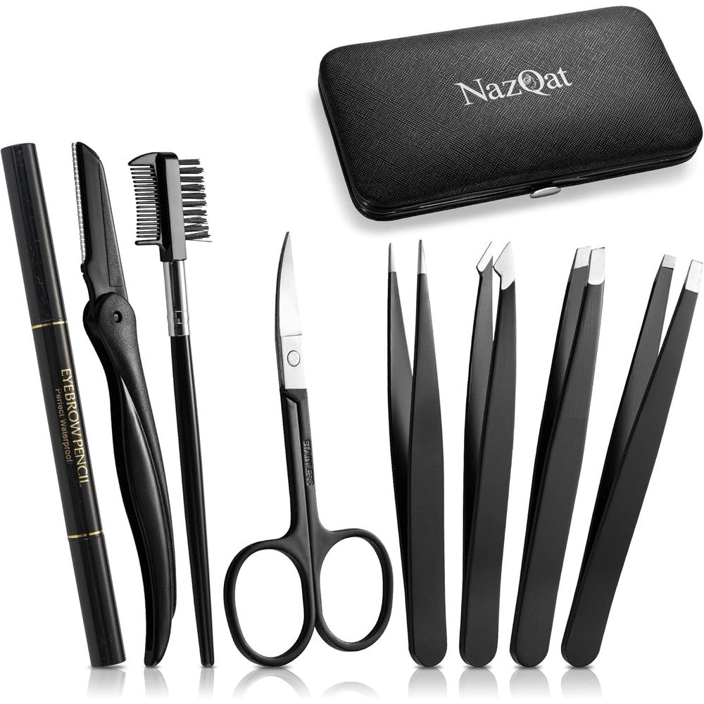 Eyebrow Kit Studio 8-in-1 grooming set front view