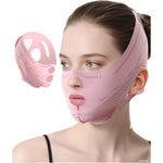 Thxco V Line Lifting Mask chin strap front view
