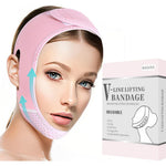 Zibuyu Masika pink adjustable V-line chin strap front view