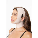 Sonryse MAC32VE post surgery chin lift compression garment front view