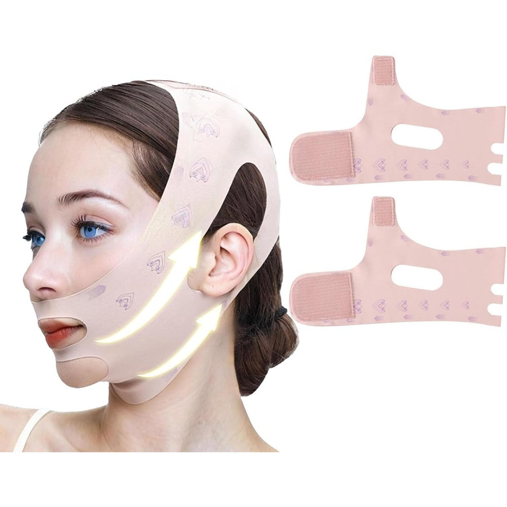 Teeravd V Line Chin Face Lifting Mask front view