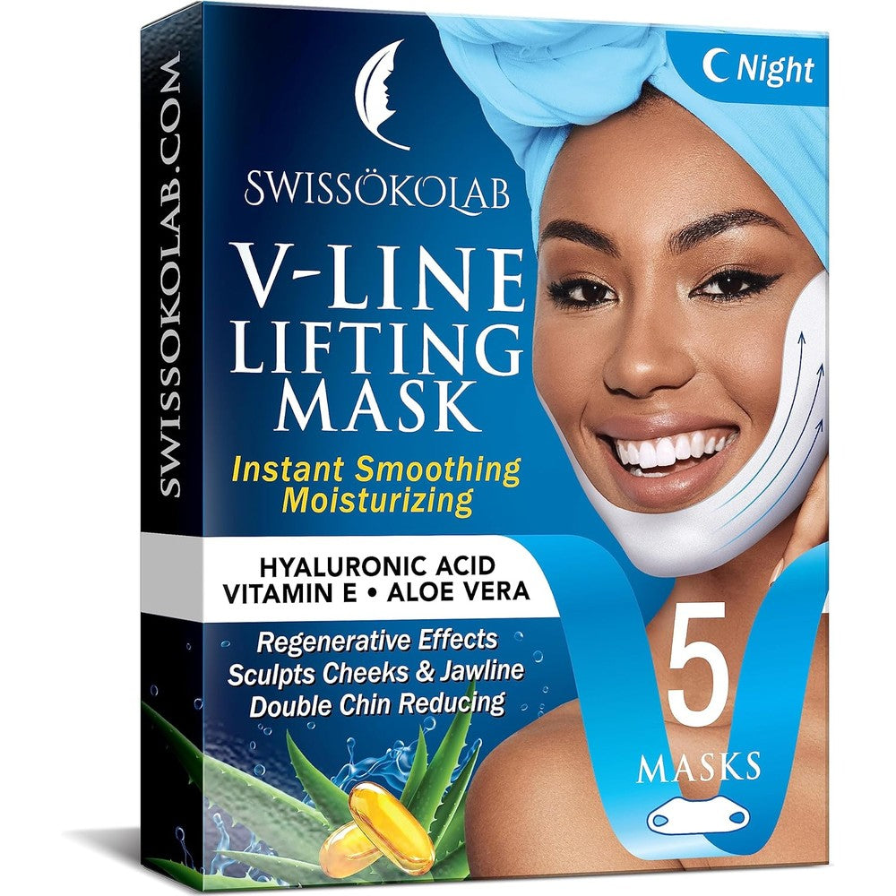 Swissökolab V Shape Lifting Up Face Mask packaging front view