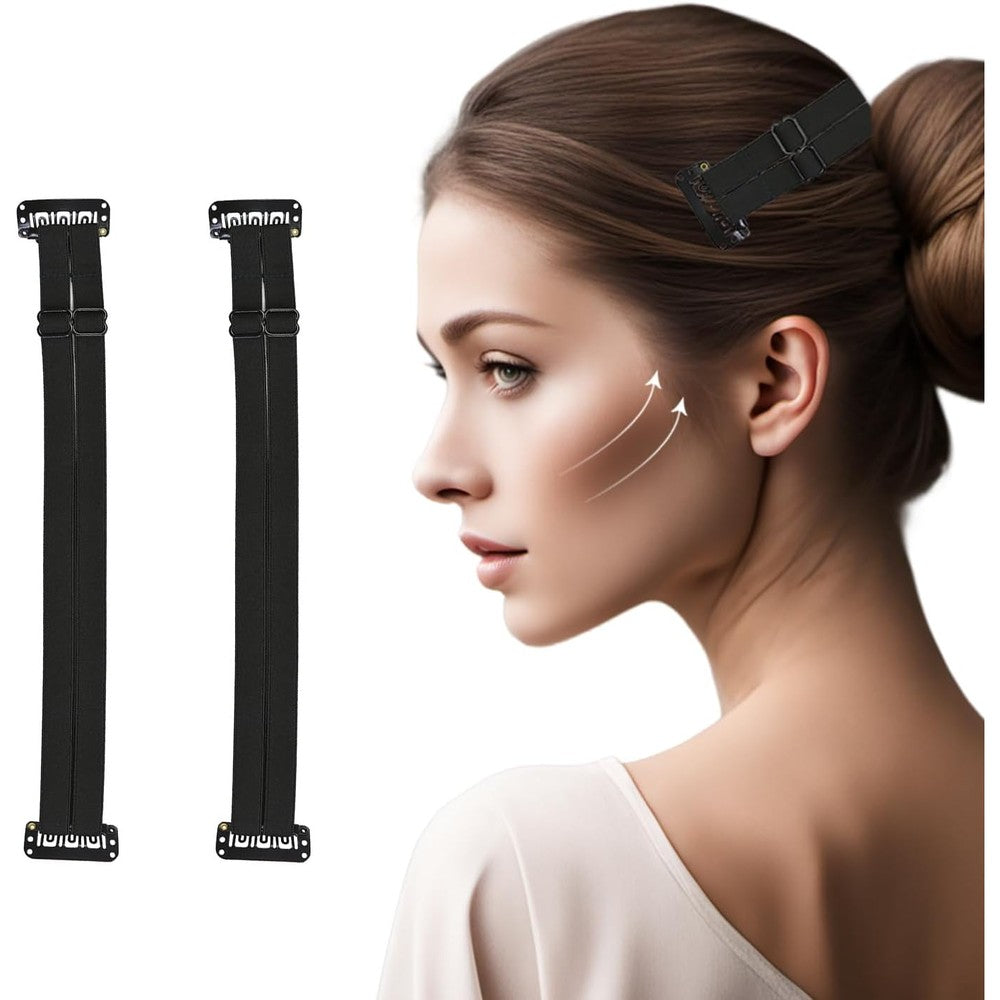 Ytbyt 2 Pcs Facelift Bands with Clips front view