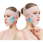 Kanuoc Upgrade V Line Face Lifting Mask pink front view