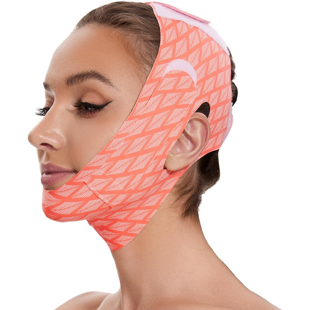 Edcbmb V Line Mask front view for double chin reduction