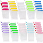 Trounistro exfoliating mesh soap bag front view showcasing vibrant multi-color collection.