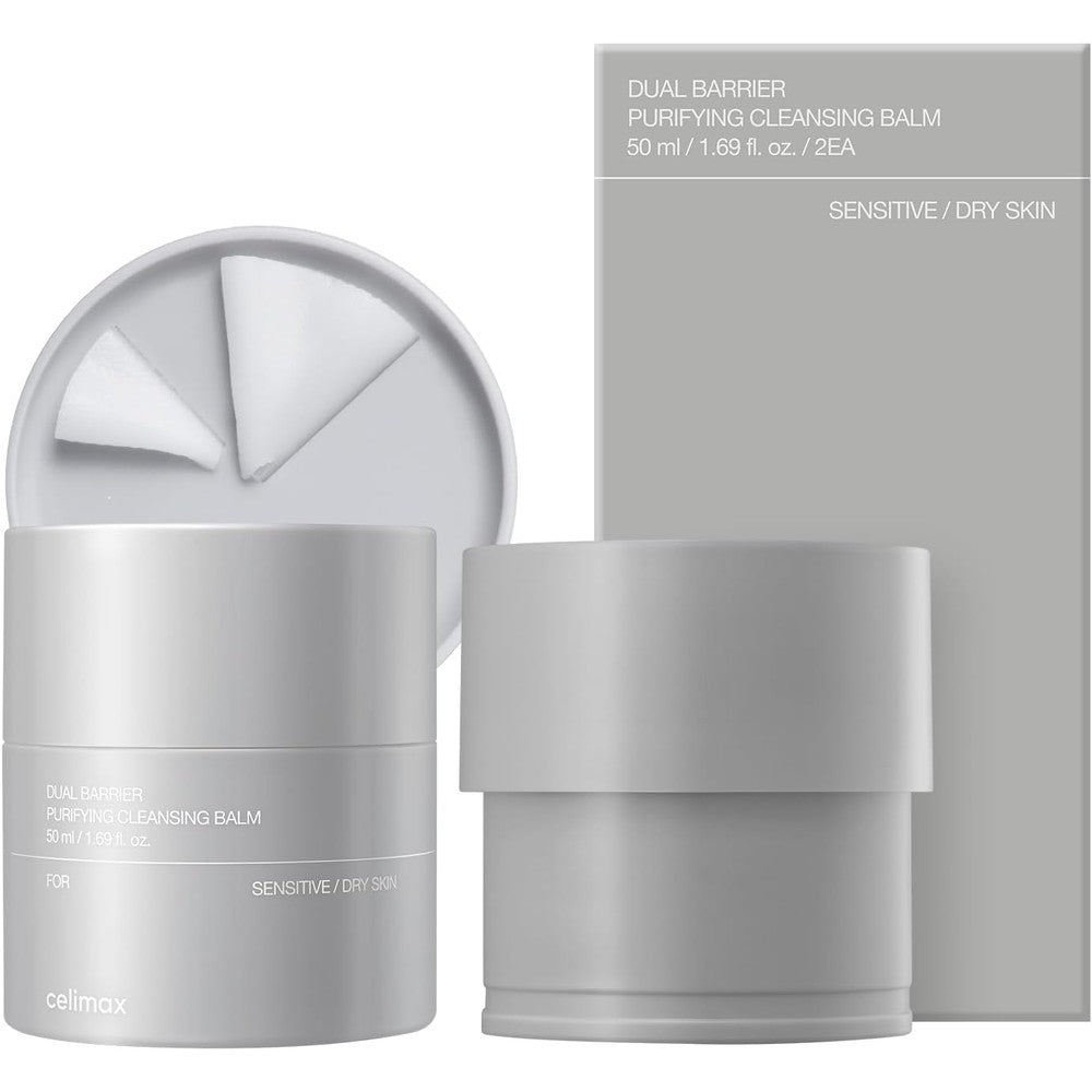 Celimax Dual Barrier Purifying Cleansing Balm refill container front view