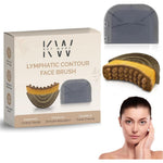 Ket Wubz Lymphatic Contour Face Brush front view for facial sculpting