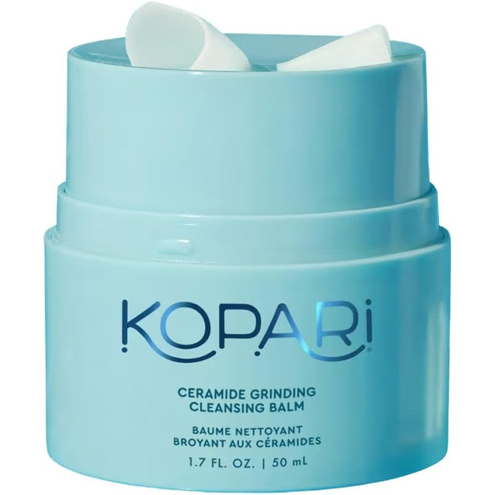 Kopari Ceramide Grinding Cleansing Balm front view with twist-up mechanism