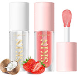 LANGMANNI fruit lip oil strawberry and coco tubes for moisturizing lip care