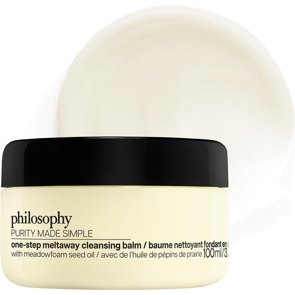 Philosophy Purity One-Step Meltaway Cleansing Balm front packaging view.
