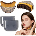 Loyuril lymphatic contour face brush twin pack front view for jawline sculpting