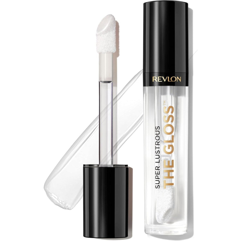 Revlon super lustrous lip gloss in crystal clear for high shine and hydration