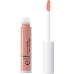 e.l.f. Lip Lacquer in Whisper Pink showing the high-shine sheer color and non-sticky texture