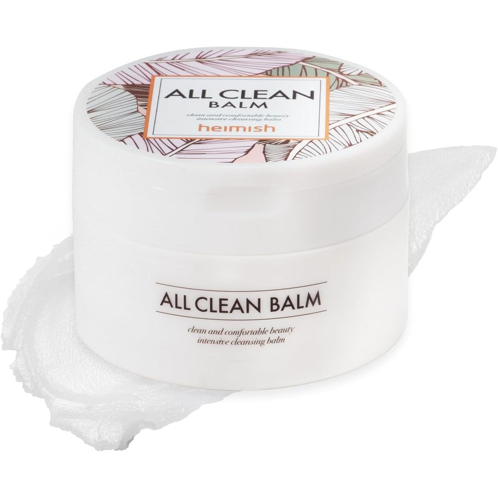 HEIMISH All Clean Balm 120ml jar with built in spatula for hygienic makeup removal