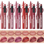 Jolilab 12 piece lip set featuring six matte lipsticks and matching lip liner pencils