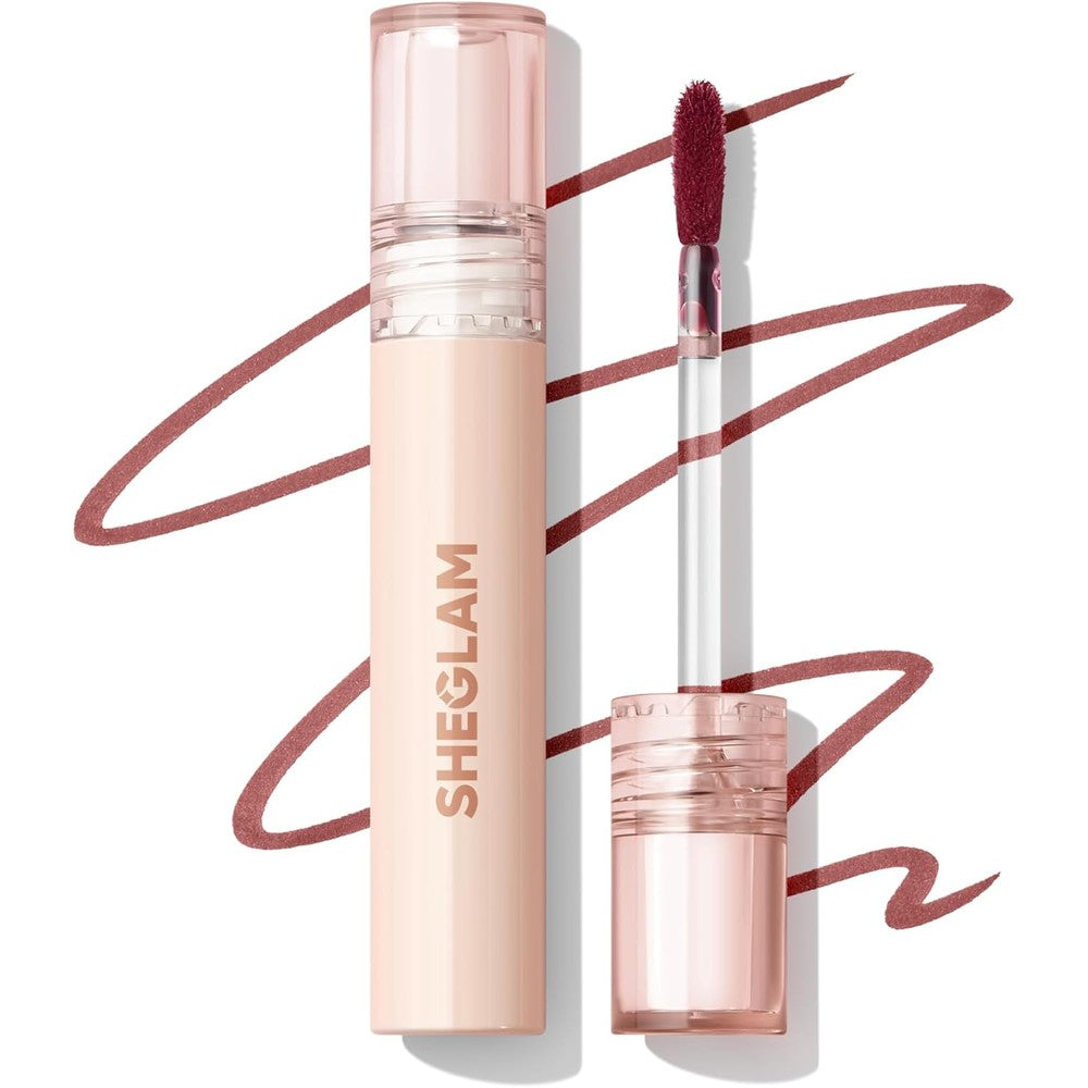 SHEGLAM peel off lip liner stain in pinky promise for long lasting nude lip tint