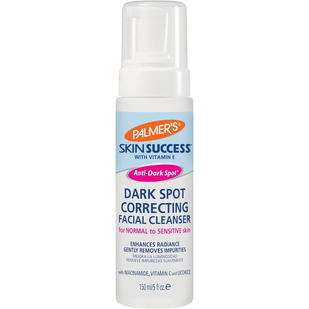Palmer's Skin Success Eventone Foaming Facial Cleanser front view bottle for dark spot correction