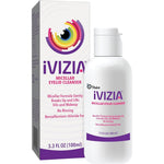 iVIZIA Micellar Eyelid Cleanser front view bottle for sensitive eye hygiene