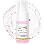 LASHVIEW Gel Remover professional eyelash extension adhesive dissolver front view pump bottle