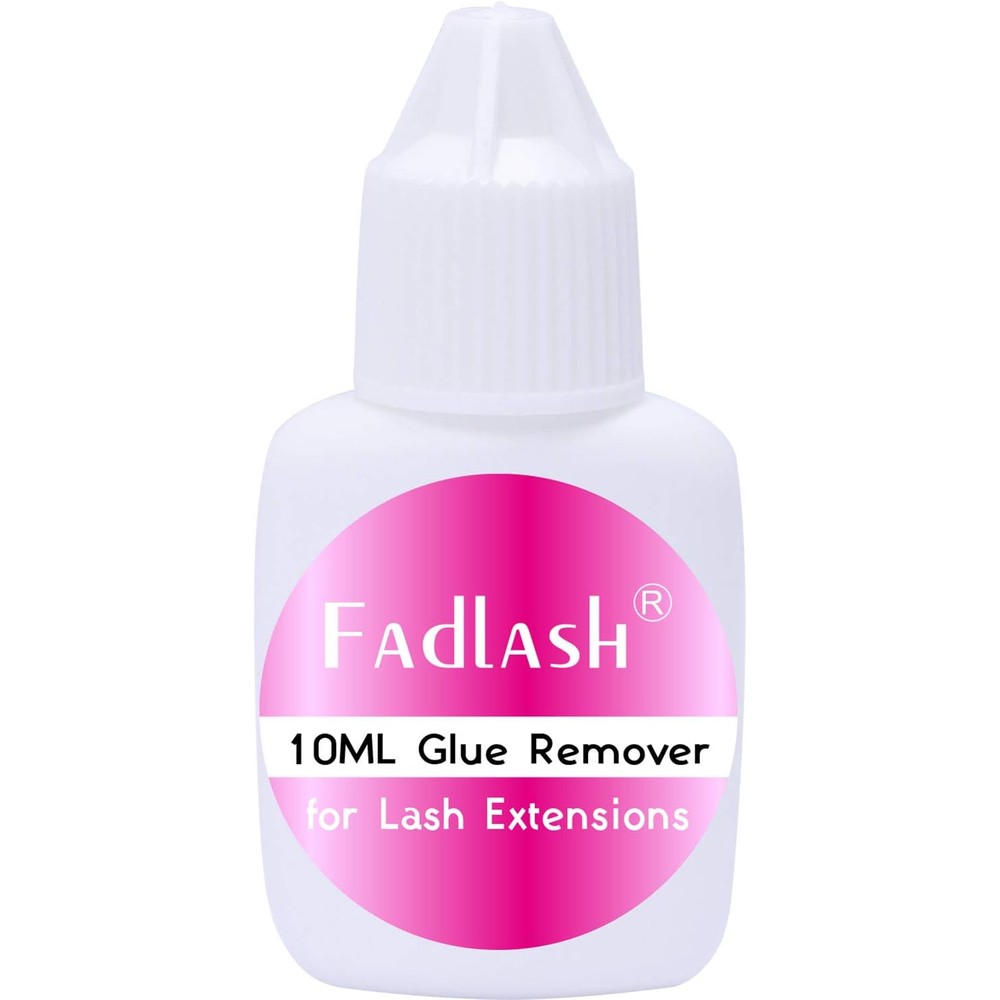 FADLASH Eyelash Extension Glue Gel Remover front view bottle for professional lash adhesive removal.