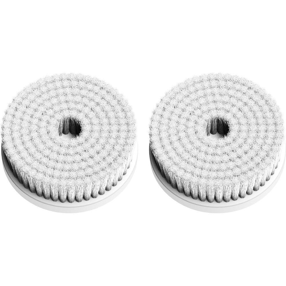 NågraCoola facial cleansing brush head set front view replacement attachments for face scrubber.