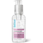 Bliss Makeup Melt Never Greasy Eye Makeup Remover Gel front view bottle packaging