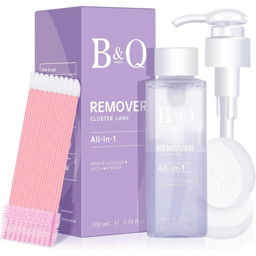 B&Qaugen Lash Remover for Cluster Lashes front bottle view