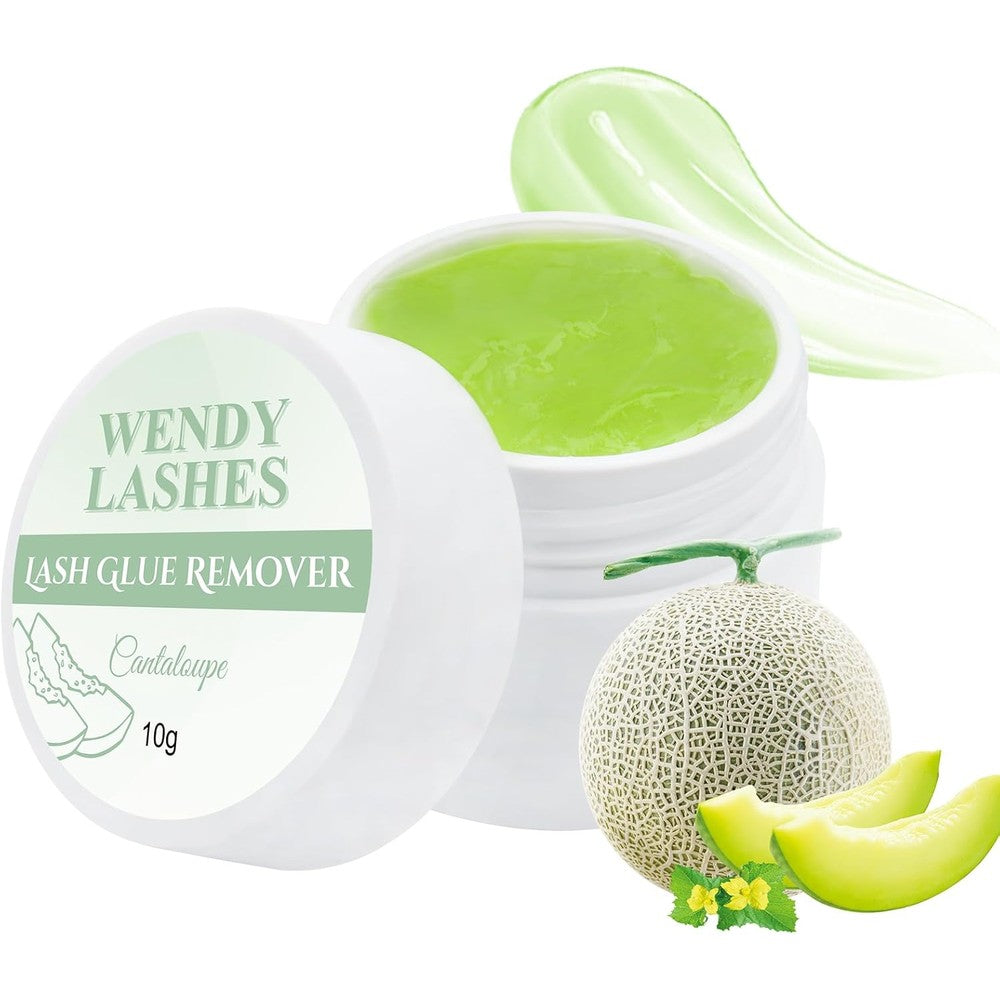 Wendy Lashes Remover Cream Green Cantaloupe front view
