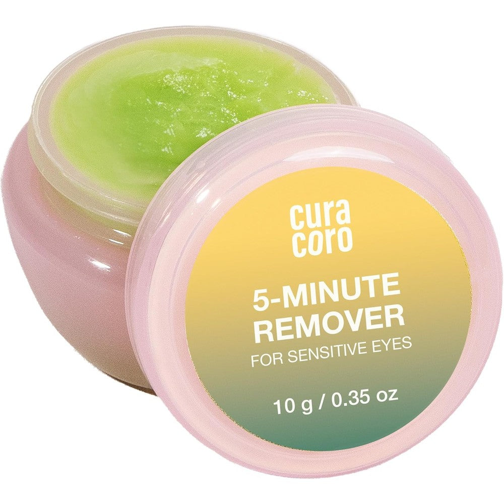Curacoro lash gel remover front view container of professional adhesive dissolver