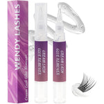 Wendy Lashes Cream Lash Glue Remover Pen front view for safe at home cluster lash removal