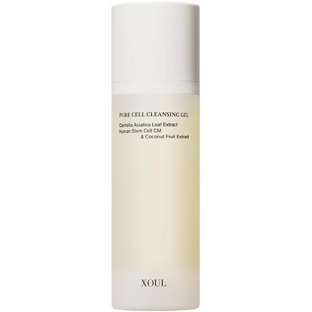 XOUL Pure Cell Cleansing Gel front view premium Korean facial cleanser