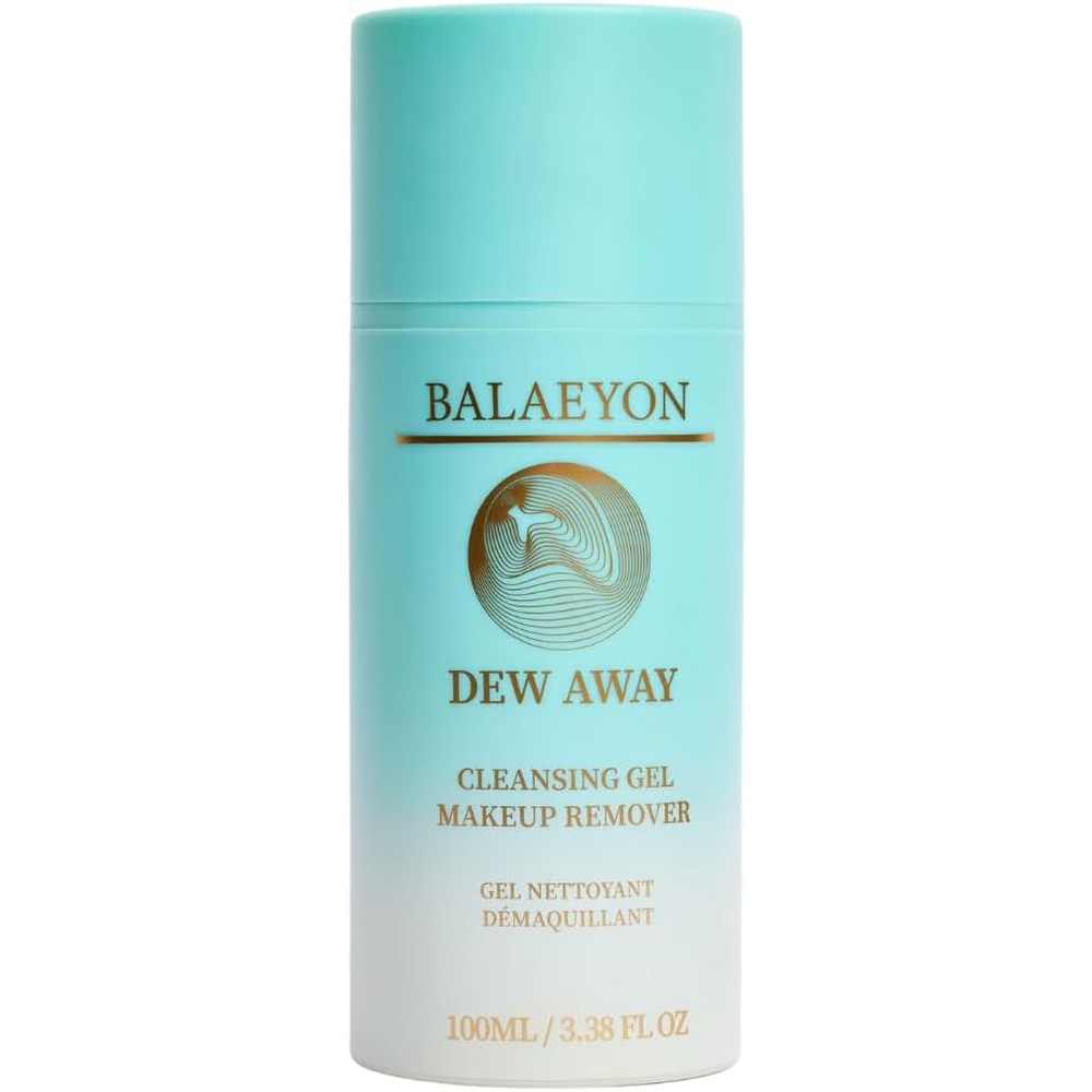 Balaeyon Dew Away Cleansing Gel Makeup Remover front view bottle for gentle face cleansing